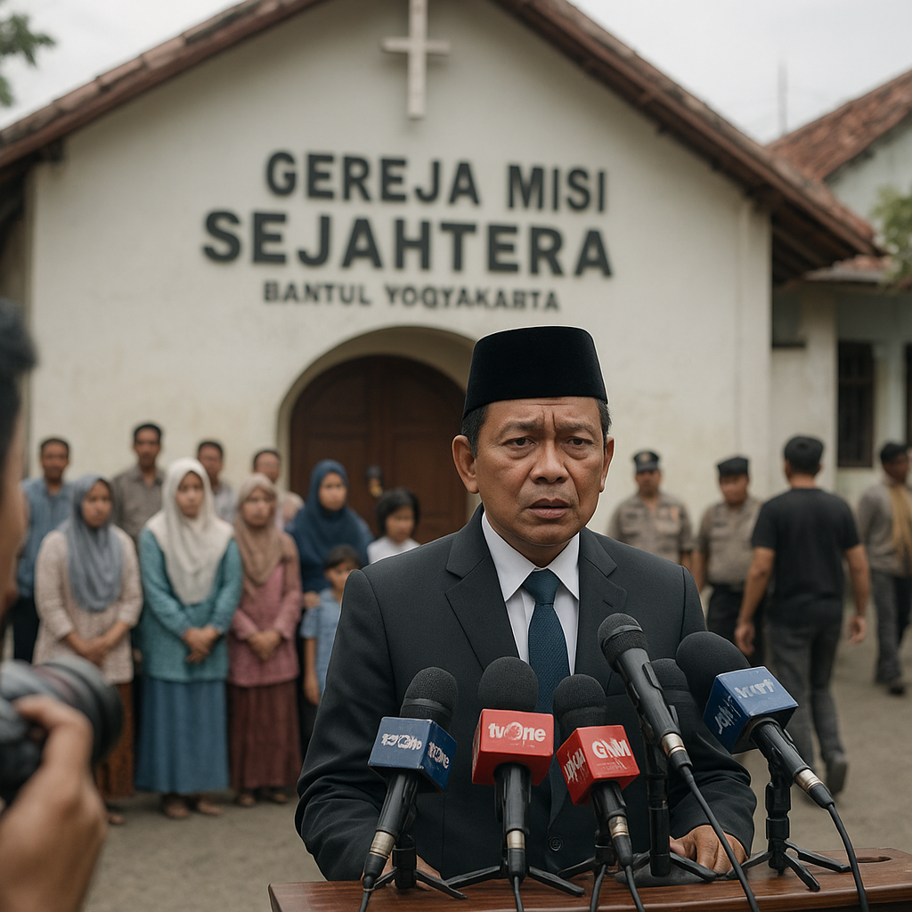 Menag Nasaruddin Sesalkan Pembubaran Ibadah GMS di Bantul: Semoga Tak Terulang