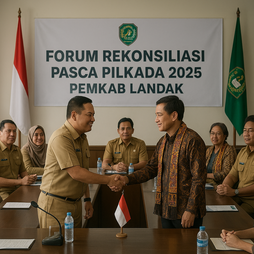 Pascakonflik Pilkada, Pemkab Landak Gelar Forum Rekonsiliasi antar Kubu