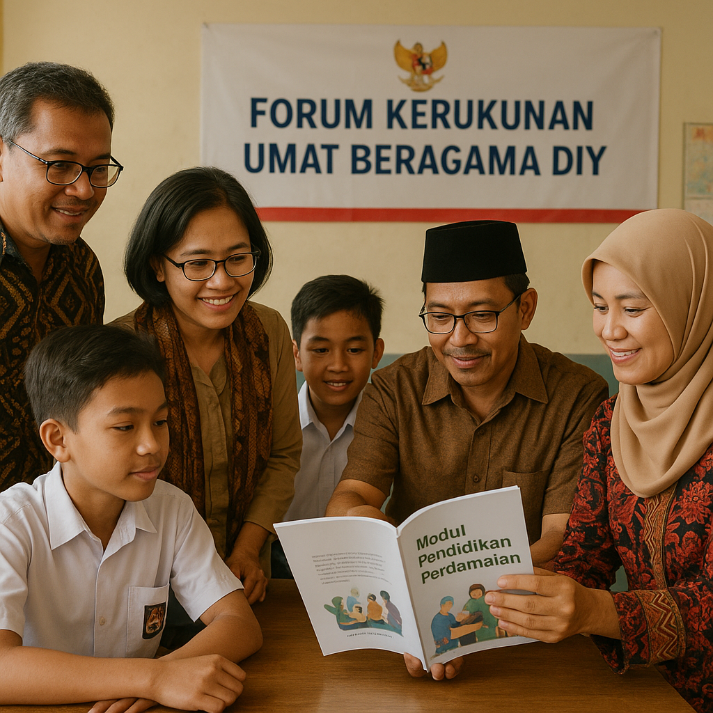 Forum Kerukunan Umat Beragama DIY Kembangkan Modul Pendidikan Perdamaian untuk Sekolah