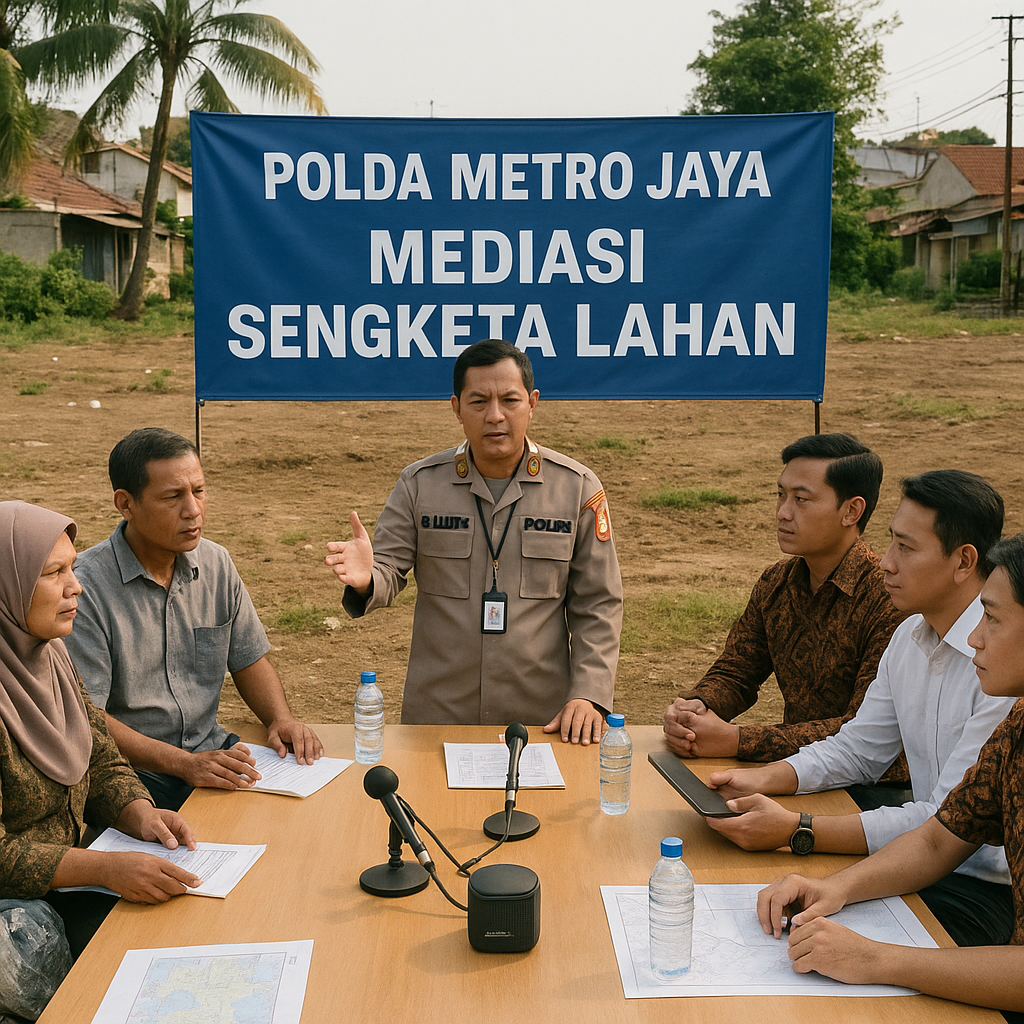 Polda Metro Jaya Gelar Mediasi Antara Warga dan Pengembang soal Sengketa Lahan di Jakarta Timur
