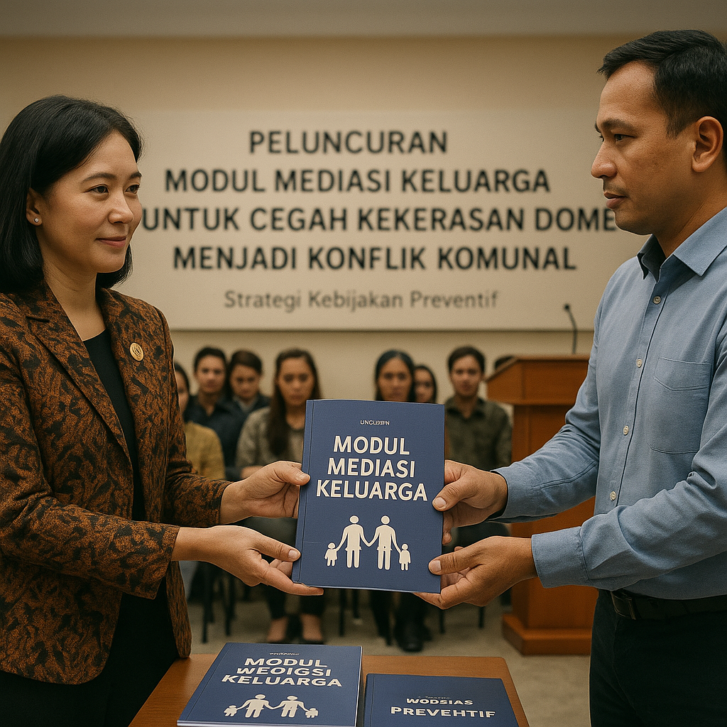 KPPPA Luncurkan Modul Mediasi Keluarga untuk Cegah Kekerasan Domestik Berkembang Jadi Konflik Komunal