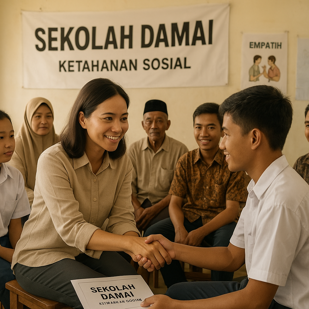 Membangun Ketahanan Sosial Melalui Sekolah Damai di Daerah Rawan Konflik