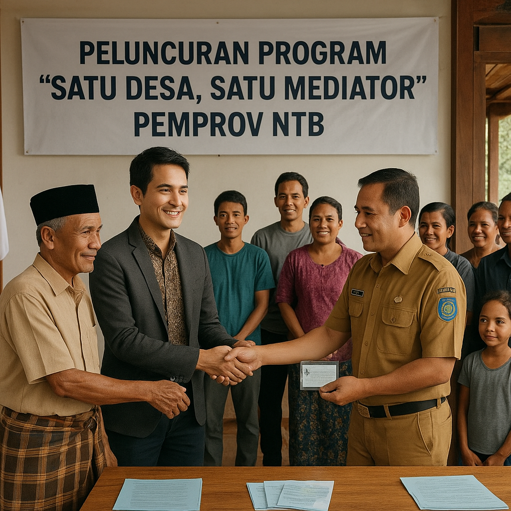 Pemprov NTB Luncurkan Program 'Satu Desa, Satu Mediator' untuk Antisipasi Konflik Sosial