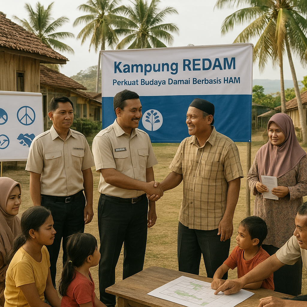 KemenHAM Dorong Pembentukan Kampung REDAM di Sulawesi Selatan untuk Perkuat Budaya Damai Berbasis HAM
