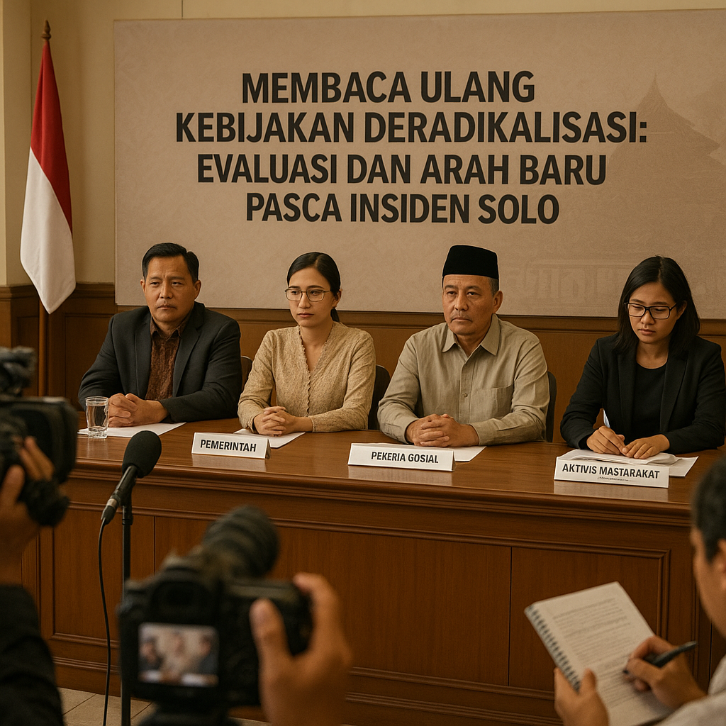 Membaca Ulang Kebijakan Deradikalisasi: Evaluasi dan Arah Baru Pasca Insiden Solo