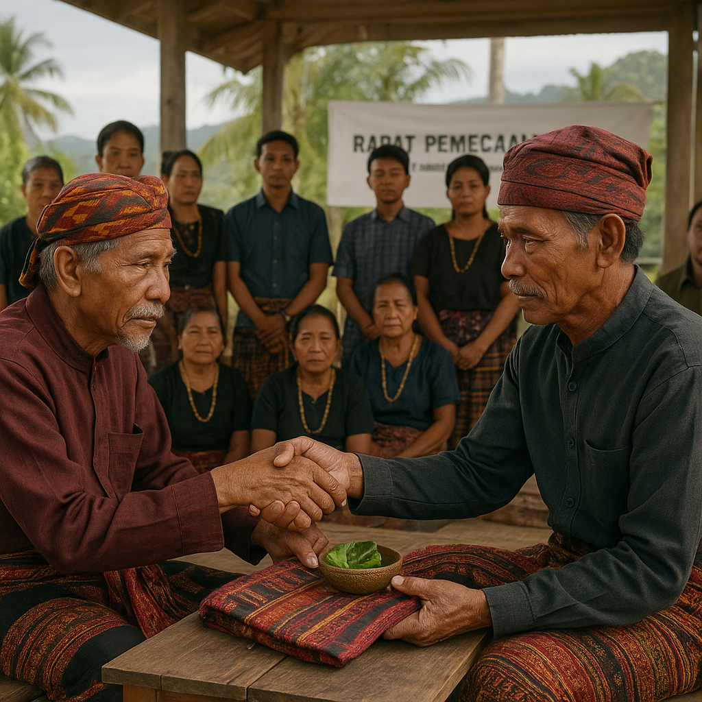 Model Resolusi Konflik melalui Pendekatan Budaya di Sulawesi Tengah: Studi Kasus Tolaki dan Mori