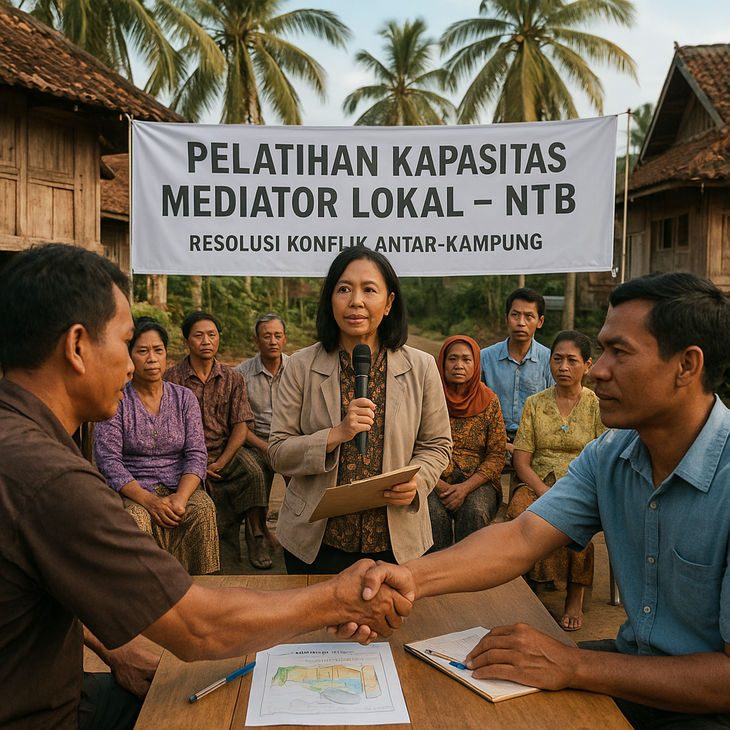 Peningkatan Kapasitas Mediator Lokal di Nusa Tenggara Barat: Upaya Mengatasi Konflik Antar-Kampung Secara Mandiri