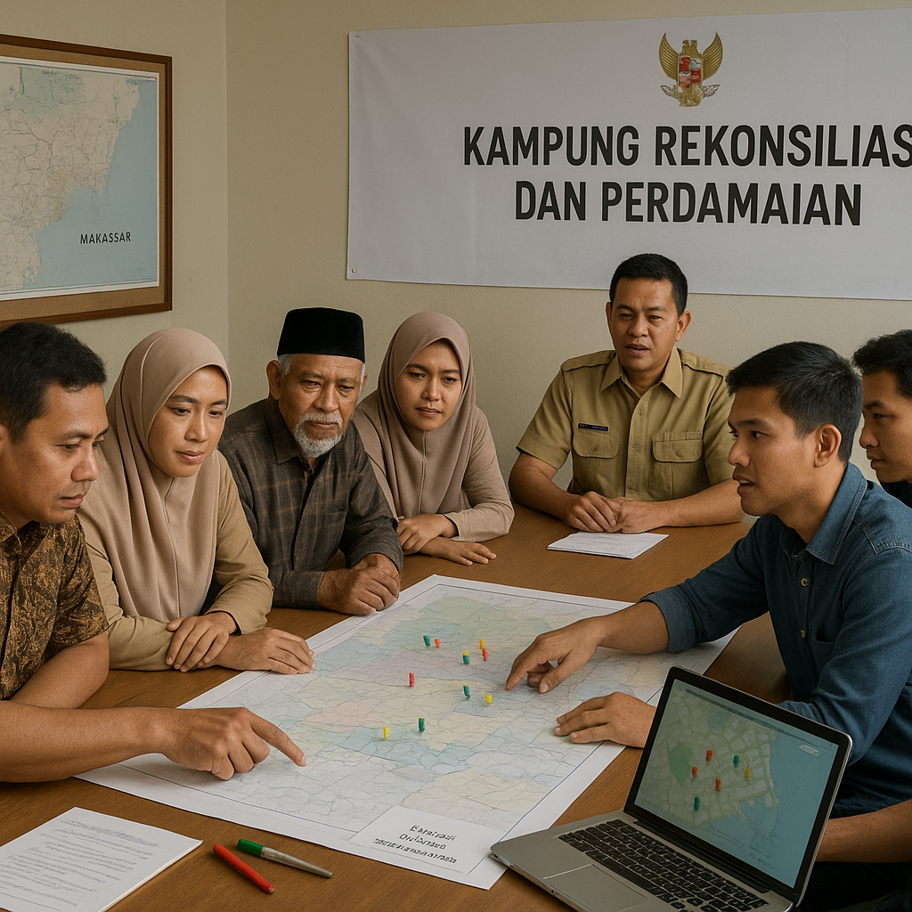 Cegah Konflik Sosial, Pemkot Makassar Matangkan Pemetaan 'Kampung Rekonsiliasi dan Perdamaian'
