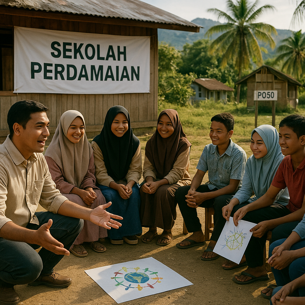 Inisiatif 'Sekolah Perdamaian' di Poso Dinilai Efektif Cegah Regenerasi Konflik Antar-Generasi