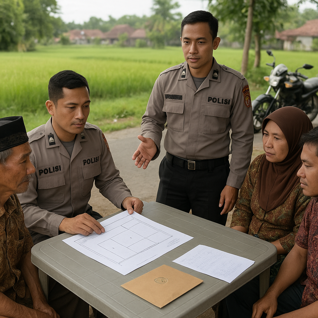Polda Jabar Gelar Mediasi Konflik Warga di Ciamis, Selesaikan Sengketa Lahan Warisan