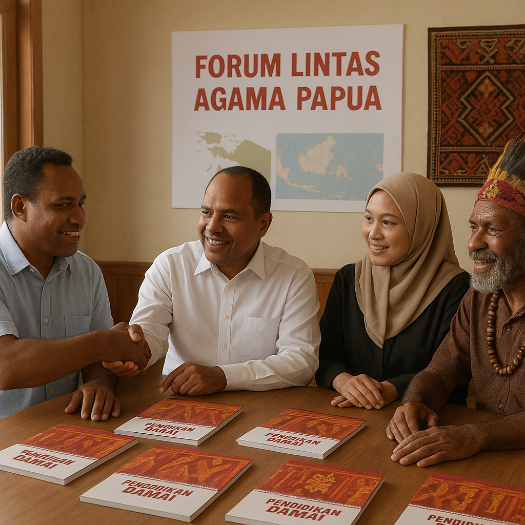 Pasca-Kerusuhan Tolikara, Forum Lintas Agama Papua Perkuat Modul Pendidikan Damai Berbasis Budaya Lokal