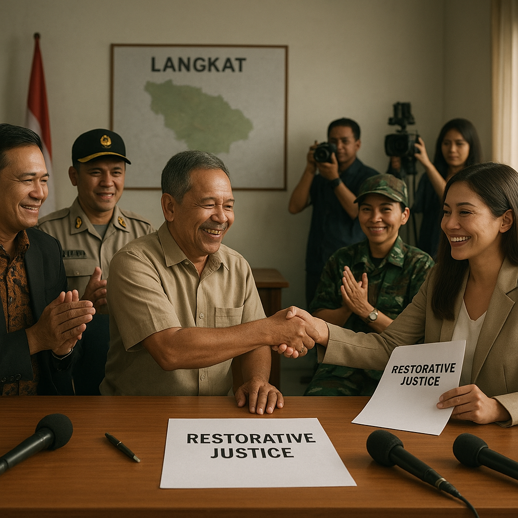 Dari Viral ke Damai, Konflik di Langkat Diselesaikan Lewat Forkopimda