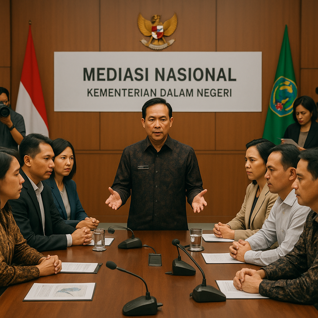 Pemerintah Dorong Mediasi Nasional Selesaikan Sengketa Pilkada Maluku Utara