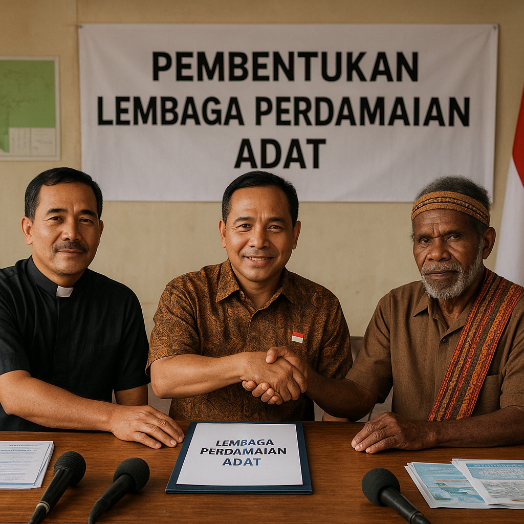 Pasca-Konflik Tolikara, Gereja dan Pemerintah Dorong Pembentukan Lembaga Perdamaian Adat