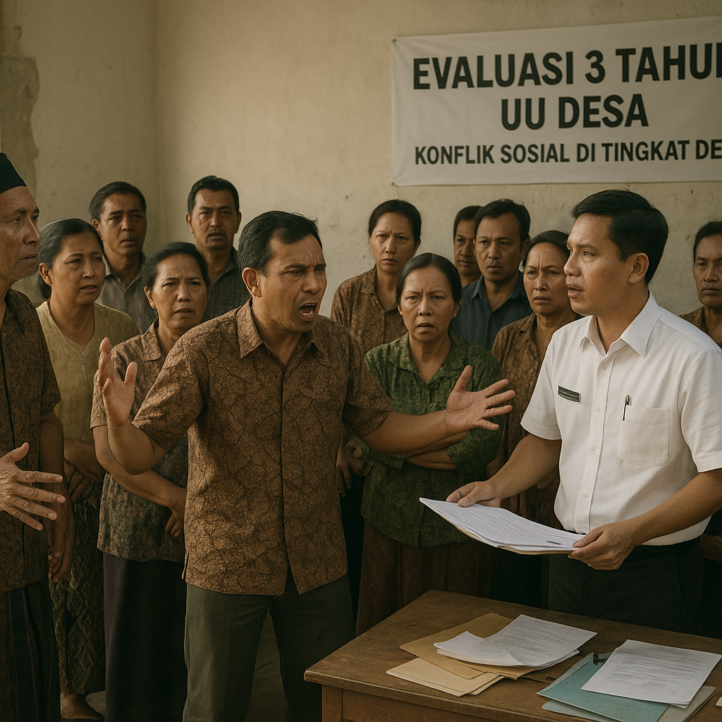 Evaluasi Tiga Tahun UU Desa: Konflik Sosial di Tingkat Desa Masih Tinggi, Butuh Pendekatan Kultural