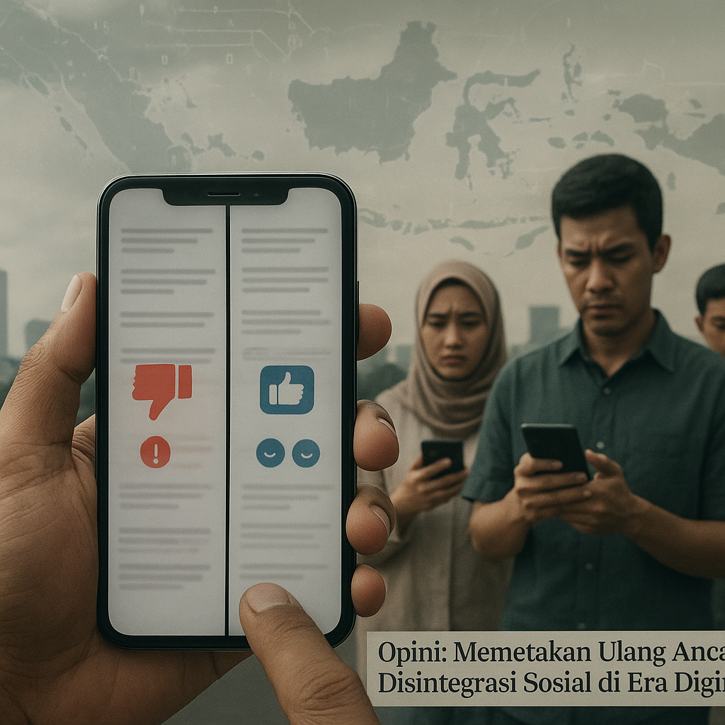 Opini: Memetakan Ulang Ancaman Disintegrasi Sosial di Era Digital