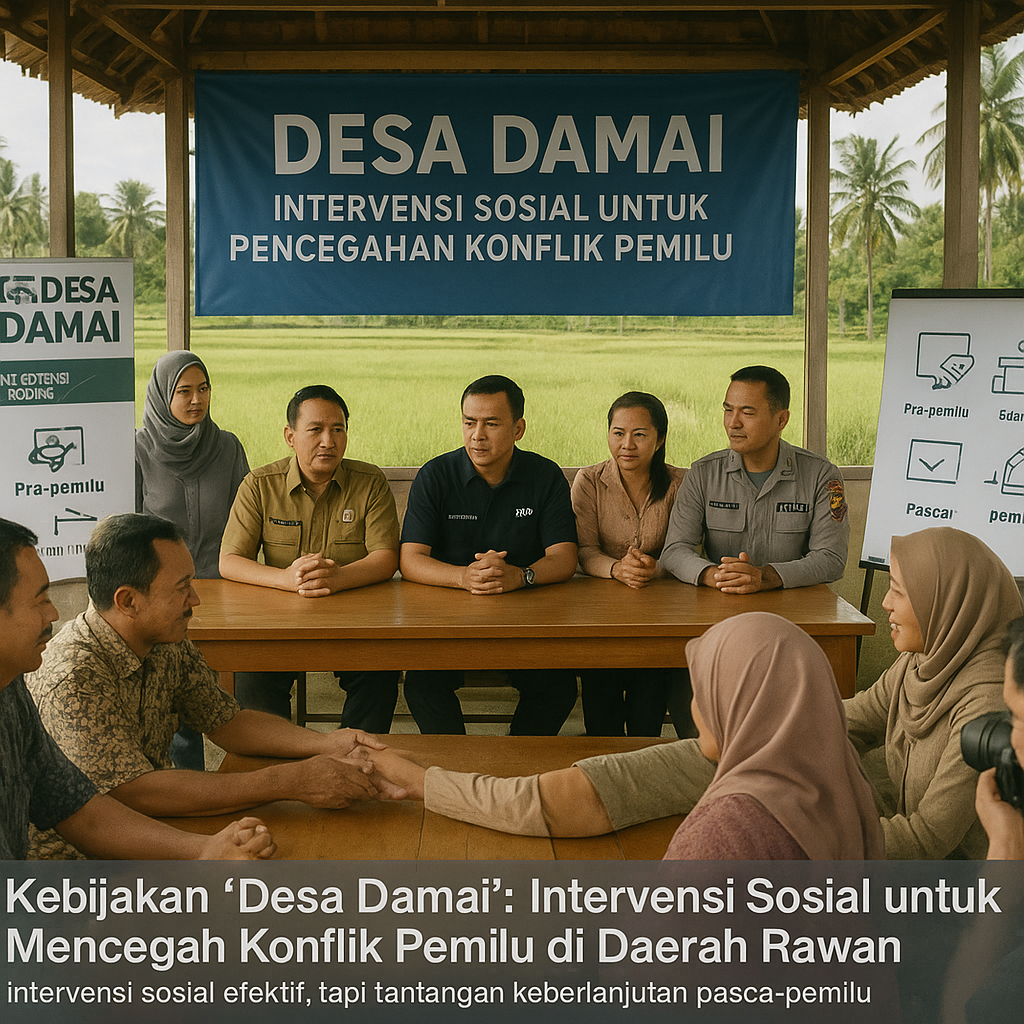 Kebijakan 'Desa Damai': Intervensi Sosial untuk Mencegah Konflik Pemilu di Daerah Rawan