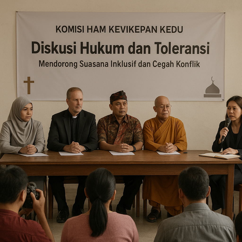 Komisi HAK Kevikepan Kedu Dorong Suasana Inklusif dan Cegah Konflik Melalui Diskusi Hukum dan Toleransi