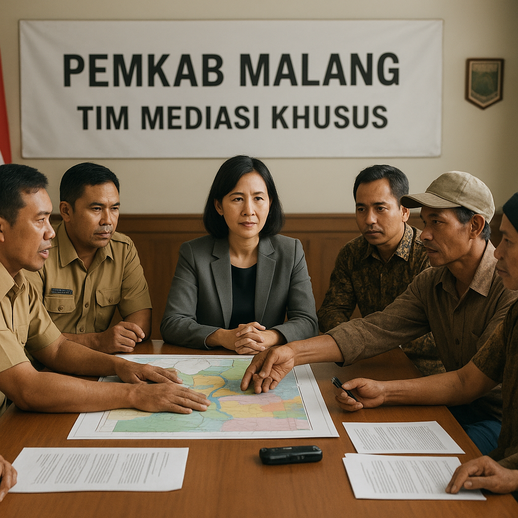 Pemkab Malang Bentuk Tim Mediasi Khusus untuk Konflik Pertanahan