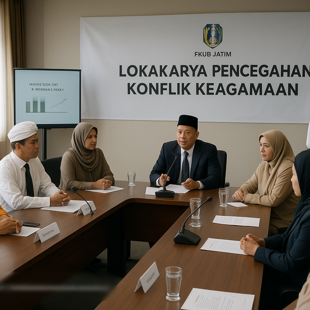 Forum Kerukunan Umat Beragama (FKUB) Jatim Gelar Lokakarya Pencegahan Konflik Keagamaan