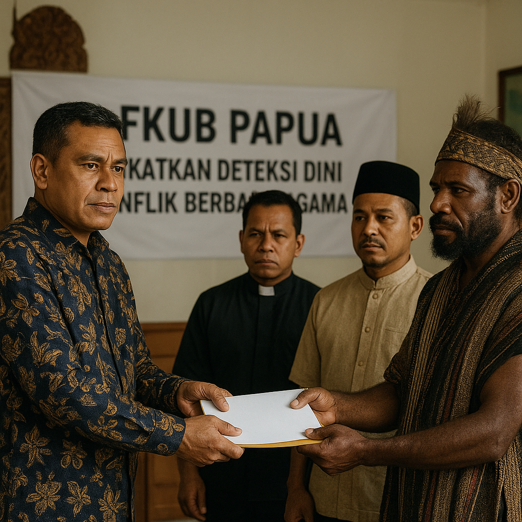 Tingkatkan Deteksi Dini, Forum Kerukunan Umat Beragama Papua Terima Tambahan Alokasi Anggaran