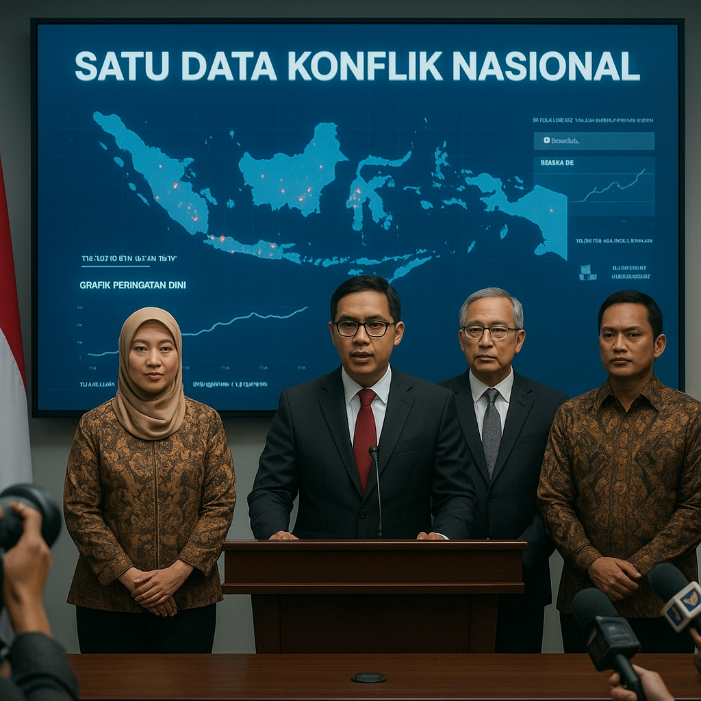 Kebijakan ‘Satu Data Konflik’ Nasional Diperkenalkan untuk Memperkuat Sistem Peringatan Dini