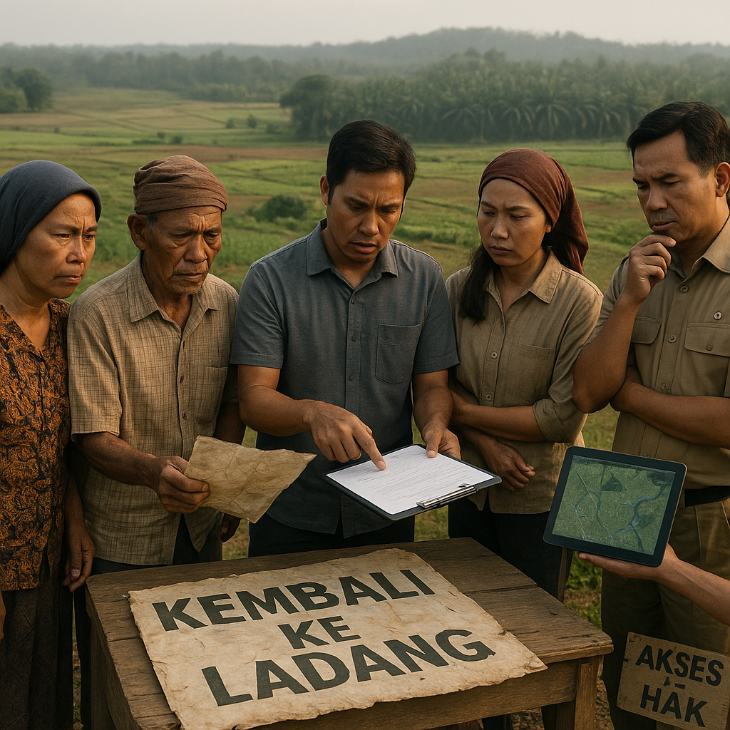 Model Rekonsiliasi Pasca-Konflik Agraria di Sumatra Utara: Evaluasi Program 'Kembali ke Ladang'