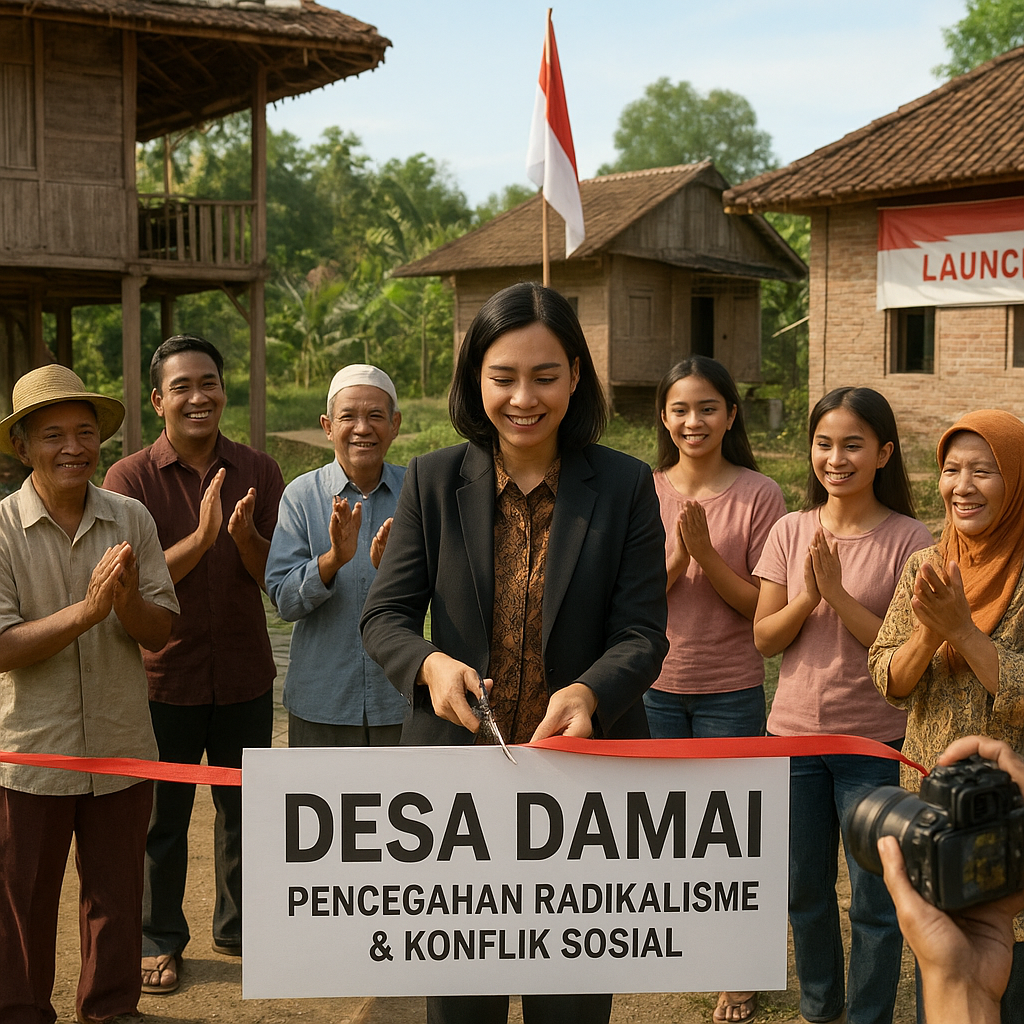 Pemerintah Luncurkan Program "Desa Damai" untuk Mencegah Radikalisme dan Konflik Sosial di Daerah 3T