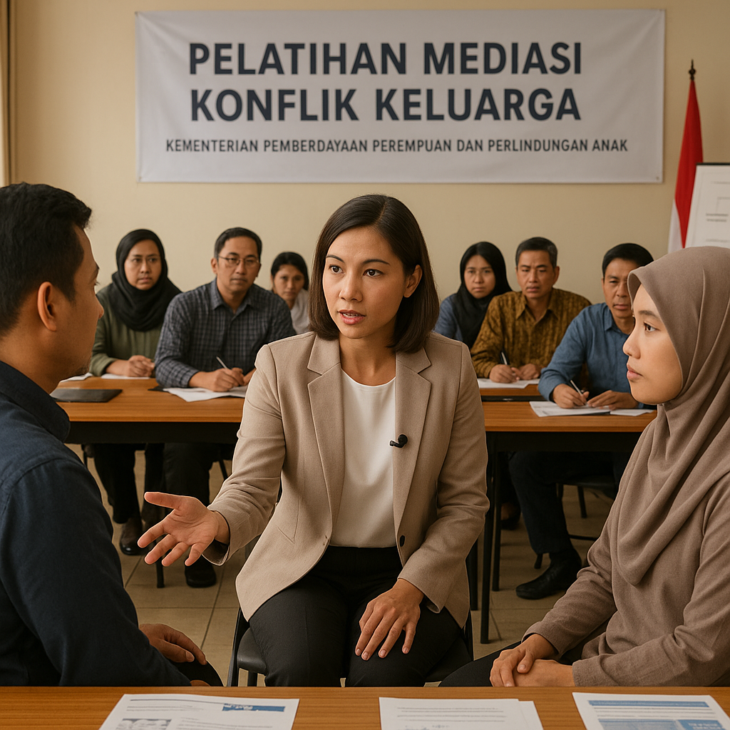 Kementerian PPPA Gelar Pelatihan Mediasi Konflik Keluarga bagi Paralegal di 10 Provinsi Rawan