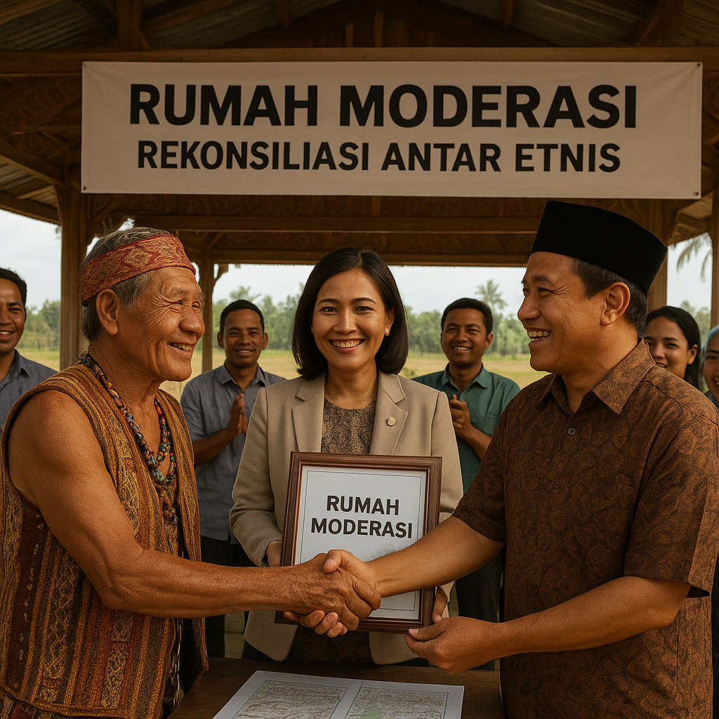 Rekonsiliasi Antar-Etnis di Kalimantan Barat: Studi Kasus Penerapan 'Rumah Moderasi' oleh Pemerintah Daerah