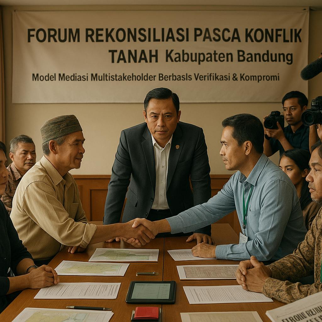Gubernur Jabar Inisiasi Forum Rekonsiliasi Pasca Konflik Tanah di Kabupaten Bandung