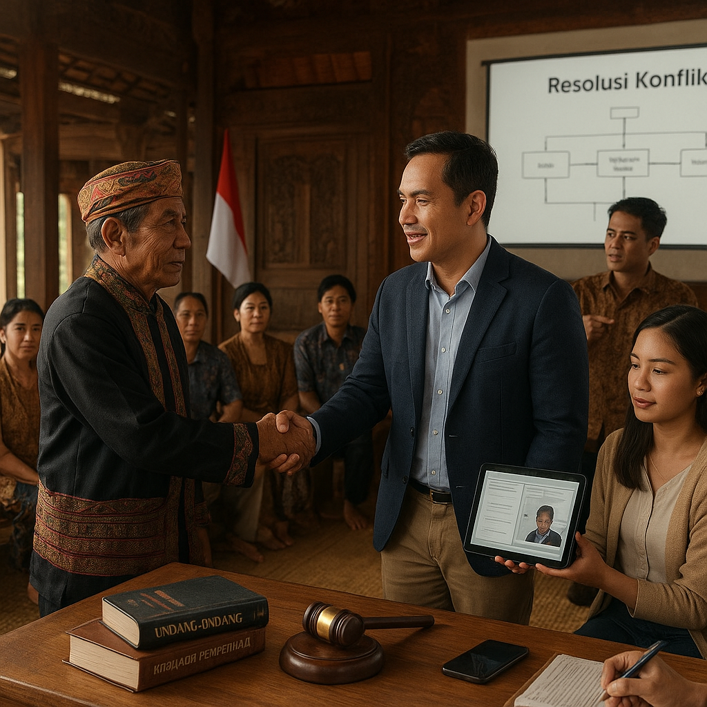 Opini: Merevitalisasi Peran Lembaga Adat dalam Penyelesaian Konflik Horizontal di Era Digital