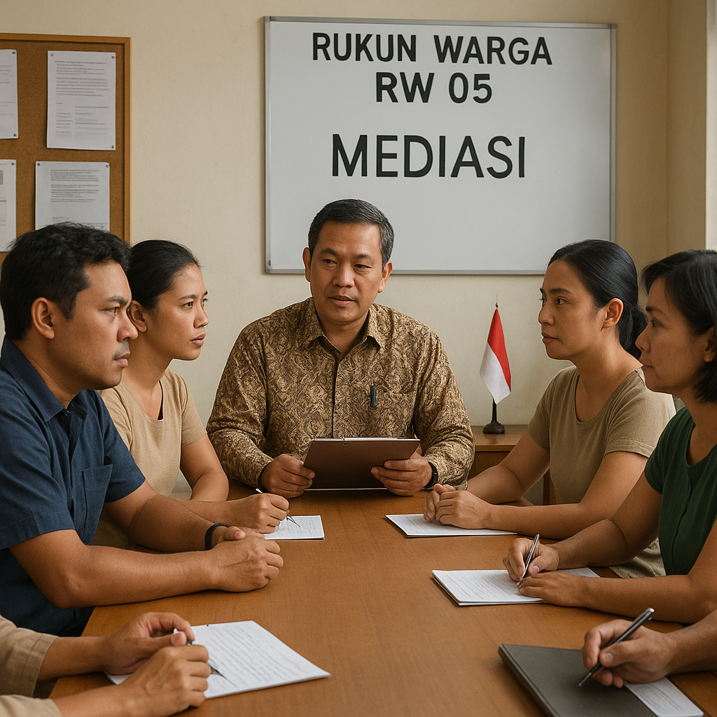 Pemprov DKI Kaji Aturan Mediasi Wajib untuk Sengketa Warga di RW