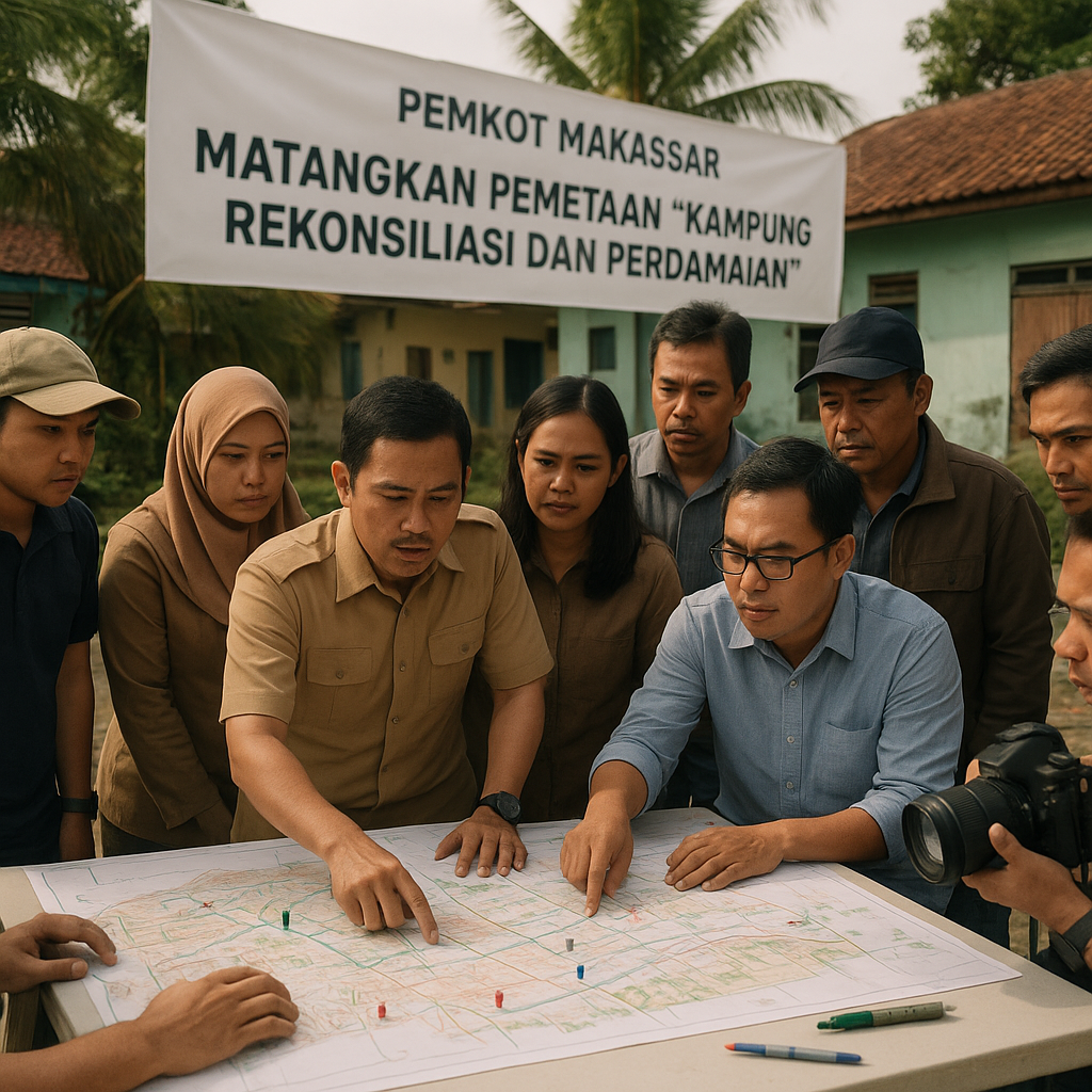 Pemkot Makassar Matangkan Pemetaan 'Kampung Rekonsiliasi dan Perdamaian'