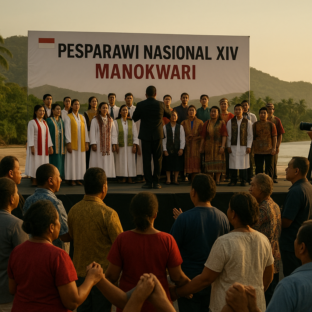 Pesparawi Nasional XIV di Manokwari: Momentum Strategis Perkuat Kerukunan dan Persaudaraan