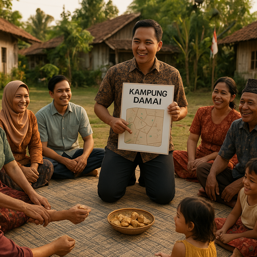 Riset: Program 'Kampung Damai' Efektif Turunkan Potensi Kerusuhan Sosial di Kota Ambon