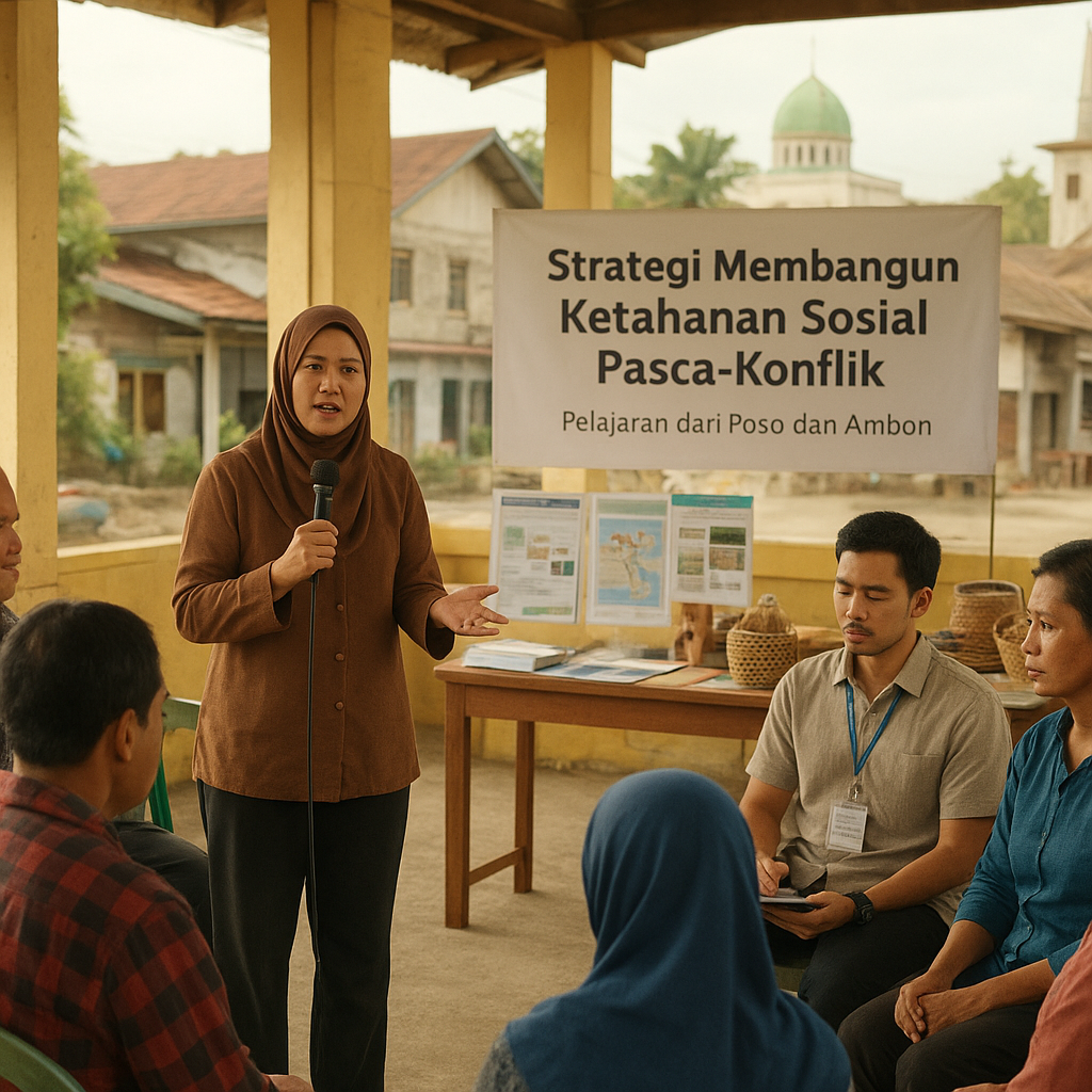 Strategi Membangun Ketahanan Sosial di Daerah Pasca-Konflik: Pelajaran dari Poso dan Ambon