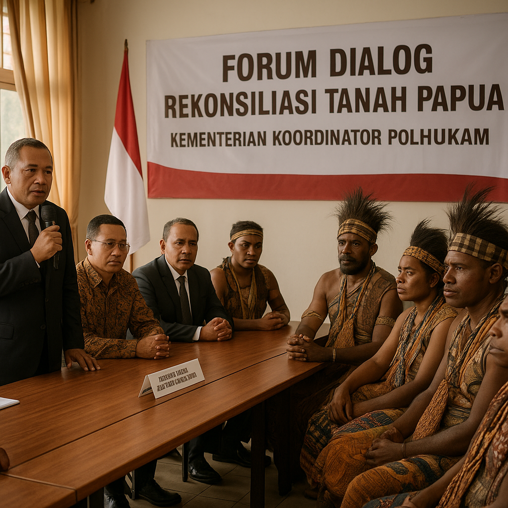 Pemerintah Percepat Rekonsiliasi di Tanah Papua melalui Pendekatan Budaya dan Ekonomi