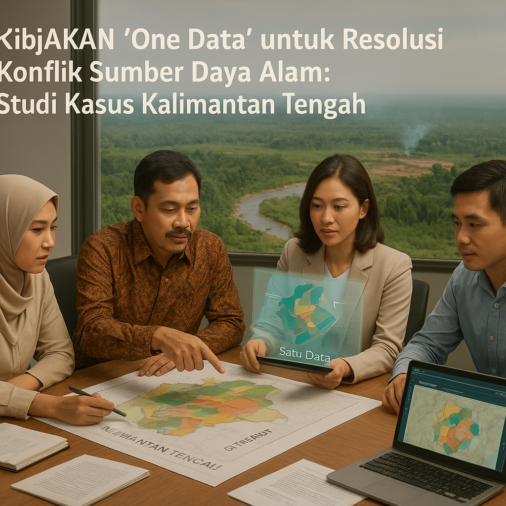 Kebijakan 'One Data' untuk Resolusi Konflik Sumber Daya Alam: Studi Kasus Kalimantan Tengah