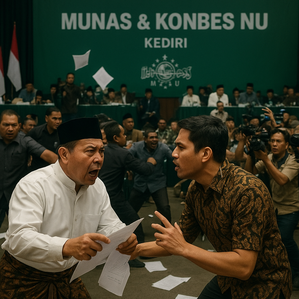 Kericuhan dalam Sidang Munas dan Konbes NU di Kediri Picu Evaluasi Tata Kelola Organisasi