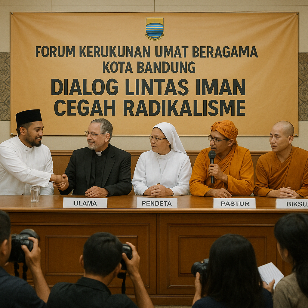 Forum Kerukunan Umat Beragama Kota Bandung Gelar Dialog Lintas Iman Cegah Radikalisme