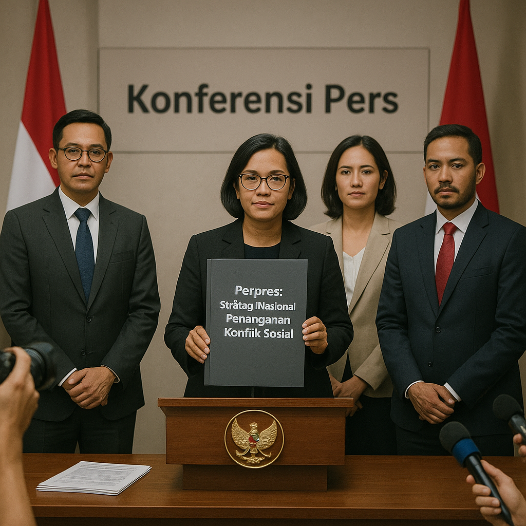 Pemerintah Terbitkan Perpres tentang Strategi Nasional Penanganan Konflik Sosial