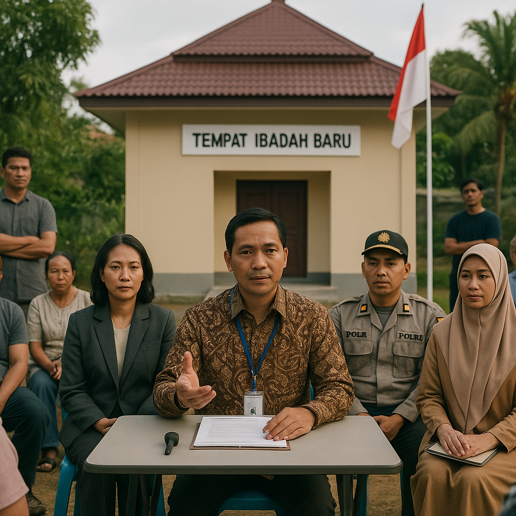 Sinergi Tiga Pilar: Peran FKUB dalam Mencegah Eskalasi Konflik Pasca-Pembangunan Tempat Ibadah