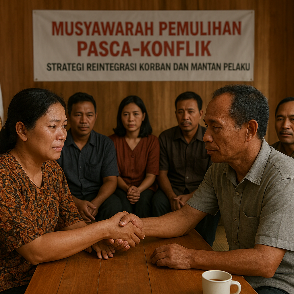Pemulihan Pasca-Konflik: Strategi Reintegrasi Korban dan Pelaku Kekerasan Komunal