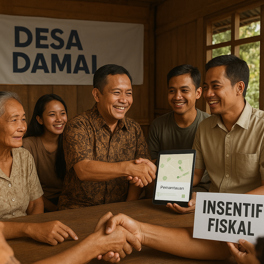 Kebijakan 'Desa Damai': Insentif Fiskal untuk Daerah yang Berhasil Menjaga Kerukunan