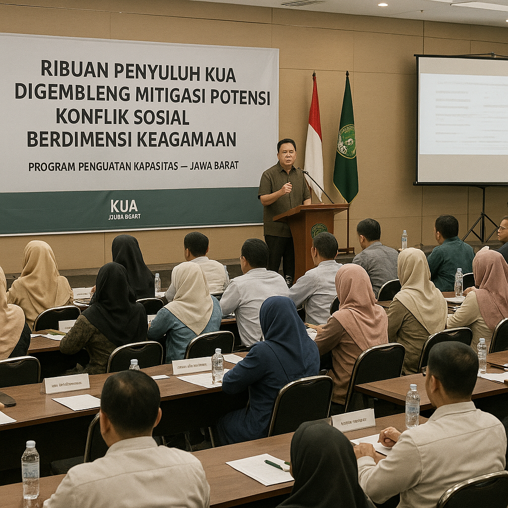 Ribuan Penyuluh KUA Digembleng Mitigasi Potensi Konflik Sosial Berdimensi Keagamaan