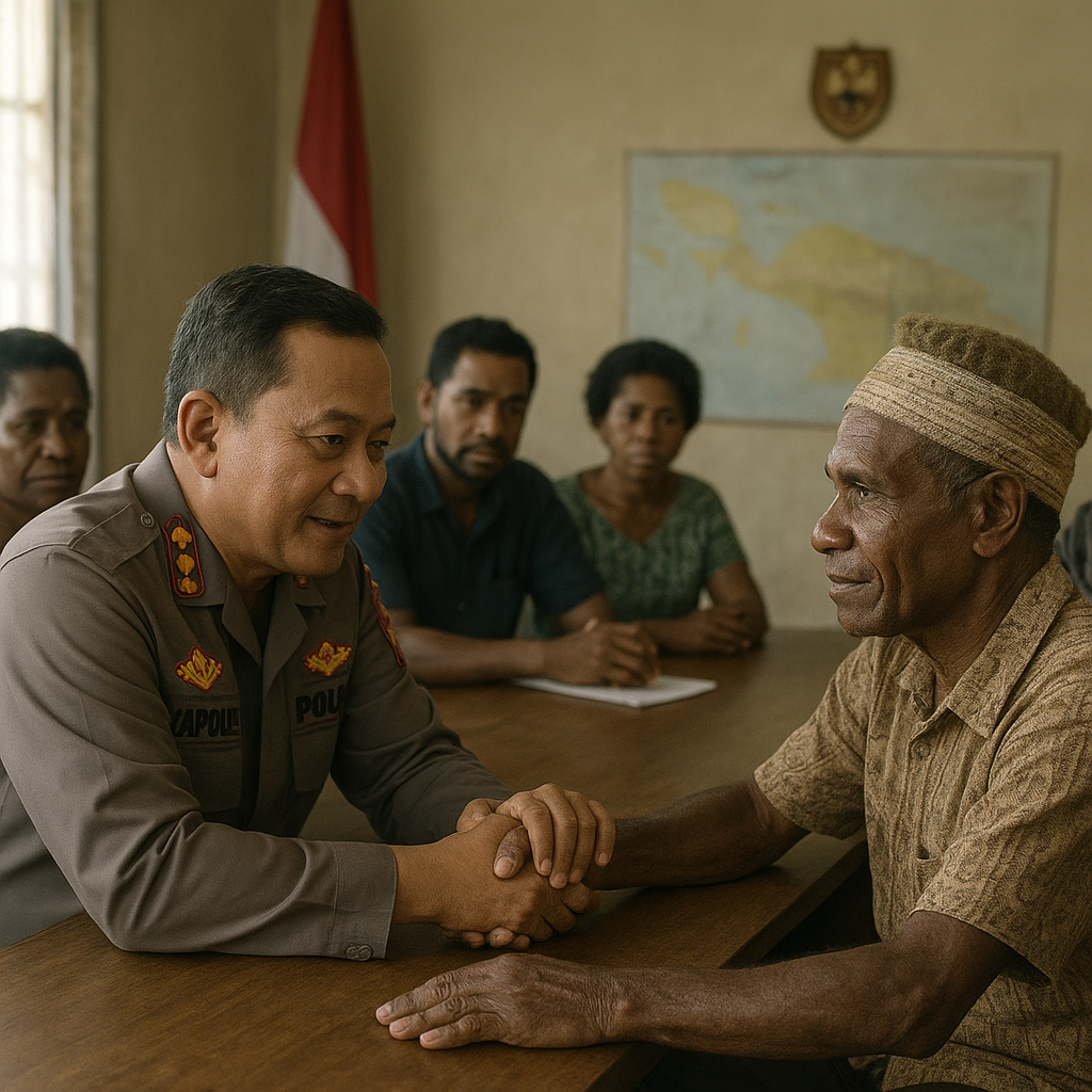 Kapolri Tekankan Pendekatan Humanis dan Dialog dalam Penanganan Konflik di Papua