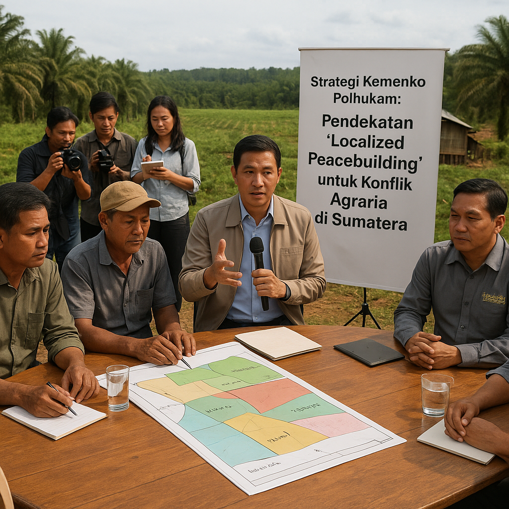 Strategi Kemenko Polhukam: Pendekatan 'Localized Peacebuilding' untuk Konflik Agraria di Sumatera