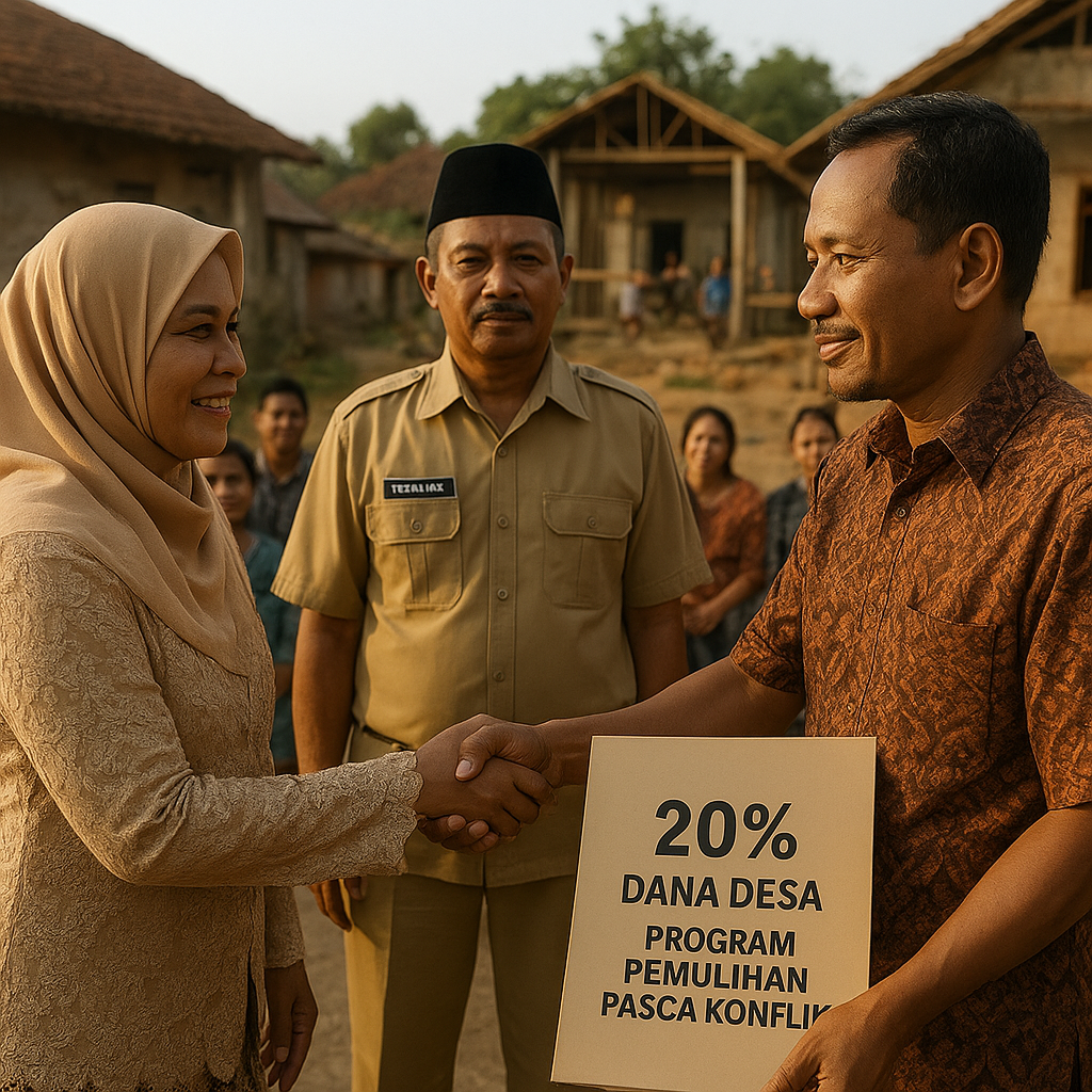 Kebijakan Baru Dana Desa: 20% Dialokasikan untuk Program Pemulihan Pasca Konflik Komunal