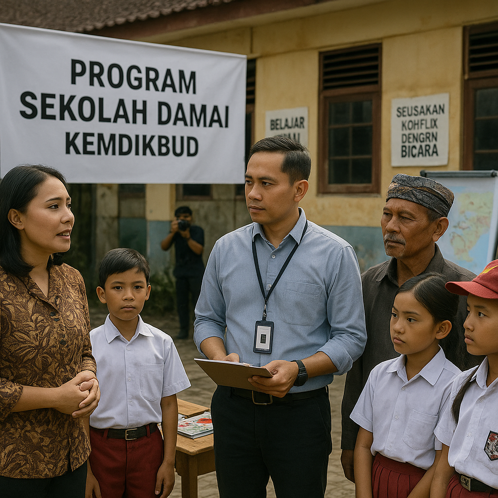 Program 'Sekolah Damai' Kemdikbud Diuji Coba di 50 Sekolah di Wilayah Rawan Konflik